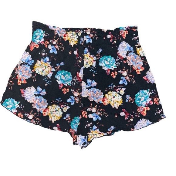 O’Neill | Floral Pull-On Shorts | Black Multicolor | M - Picture 2 of 7